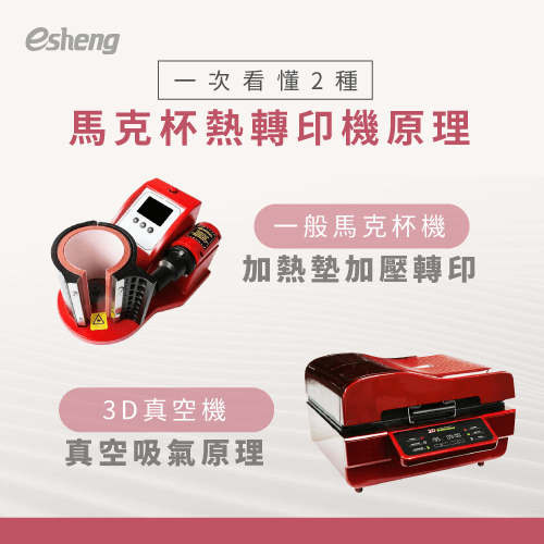 馬克杯熱轉印原理是什麼?從2種不同馬克杯熱轉印機帶你看 2 mug heat press machine