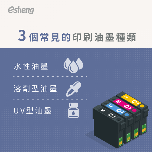 印刷油墨種類有哪些?3種常見的類型一次帶你看 3 common printing inks