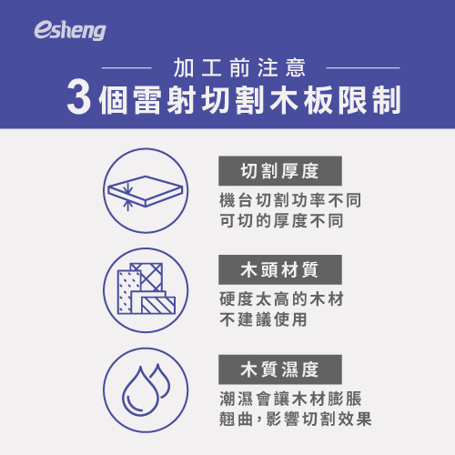 雷射切割木板有哪些?3種常見的雷射切割木板一次報你知! 3 laser cutting wood board restrictions
