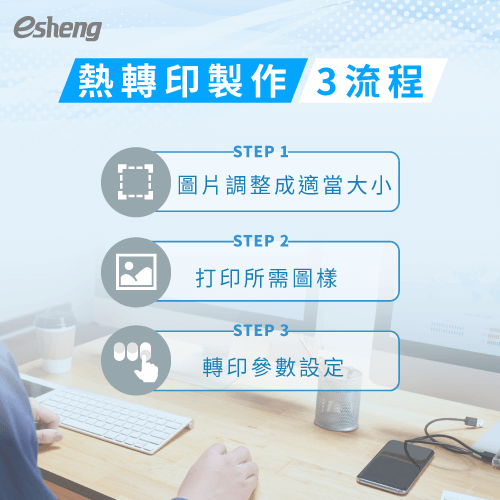 熱轉印製作流程3步驟一次詳解,輕鬆生產製作免煩惱 3 step of heat press