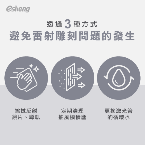 雷射雕刻常見問題有哪些?4個解決辦法輕鬆搞定! 3 ways to avoid laser engraving problems