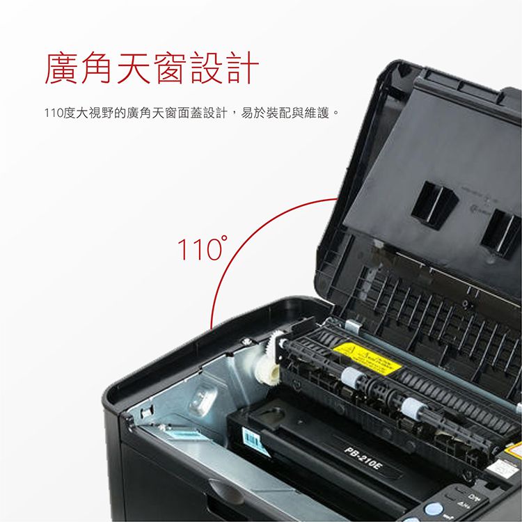 black and white laser printer p2500w 05