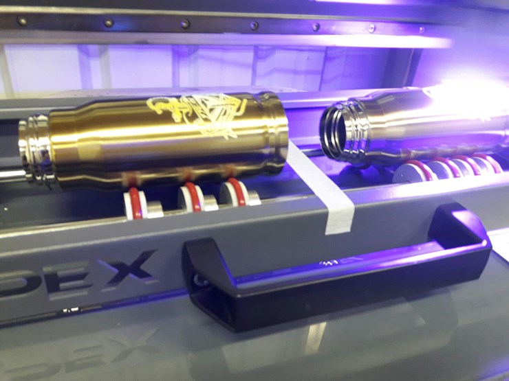 彈頭鋼瓶印製-UV直噴機 bullet cylinder 08