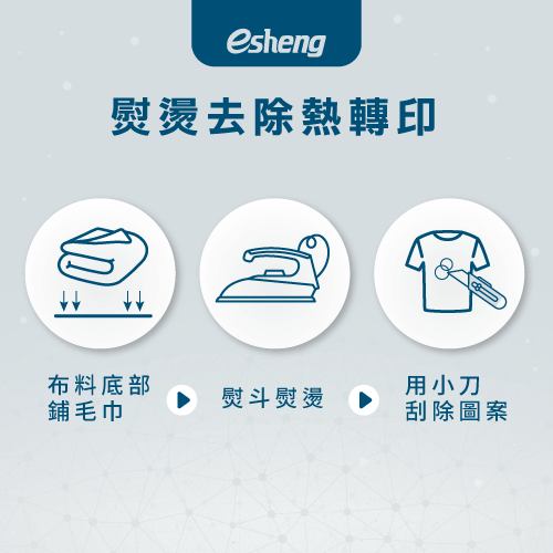熱轉印如何清除?3個除掉熱轉印的方法輕鬆除去免煩惱 ironing to remove heatpress transfer pattern