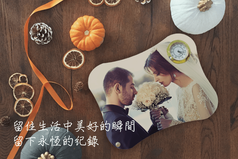 熱昇華MDF木質桌面時鐘 mdf clock photos 1