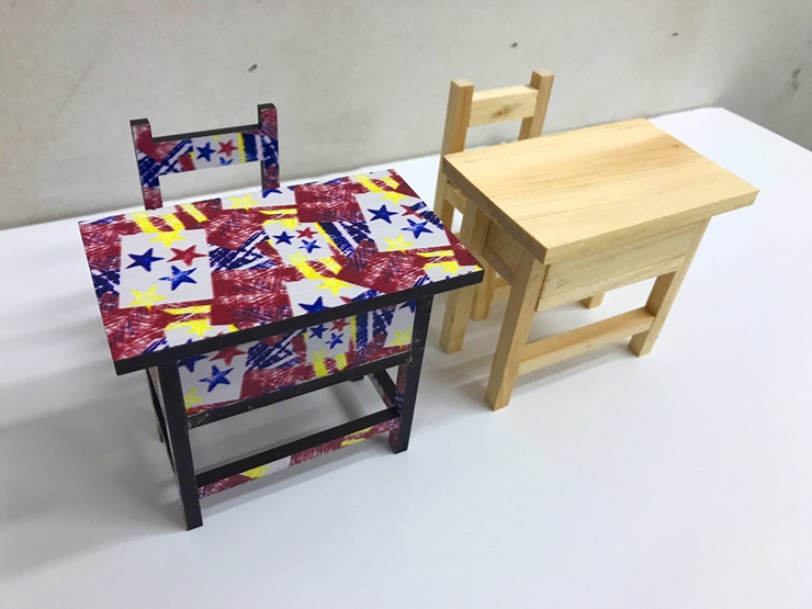 模型桌椅-雷射雕刻機推薦 model furniture 03