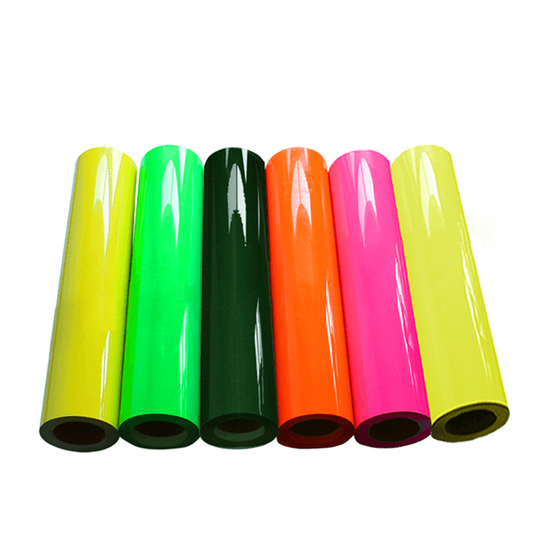 PVC 螢光熱轉印割字膜-5M