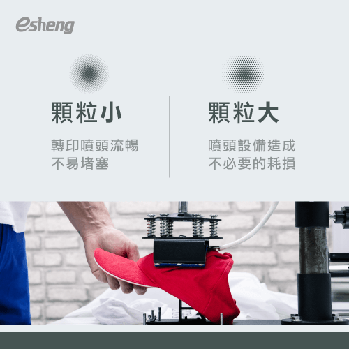 熱轉印墨水怎麼挑?解析3大特點帶你一次了解! thermal transfer particles