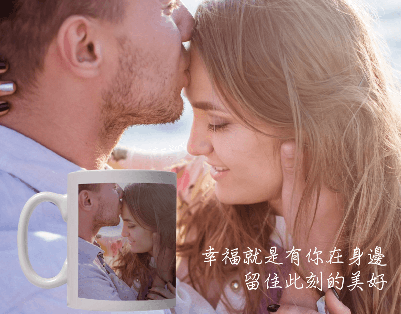 熱昇華轉印藍色變色馬克杯(36入) @65 white mug photos 4