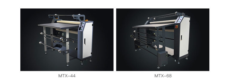MTX-44 捲對捲滾筒熱轉印機 MTX calender roll to roll heat press 03