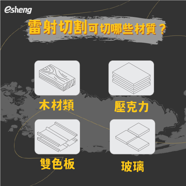 使用雷射雕刻機很困難嗎?使用雷雕機前必知的四件事! 雷射切割可切哪些材質?