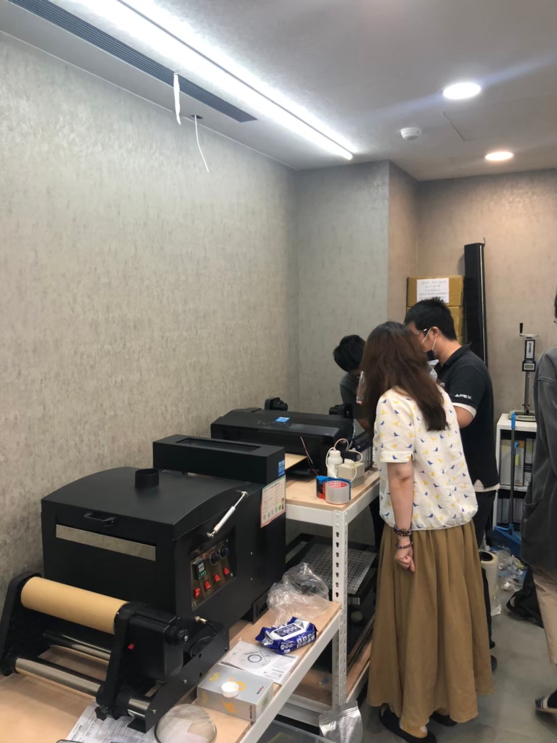 達特世 DTF整捲 drxbio installation machine 1