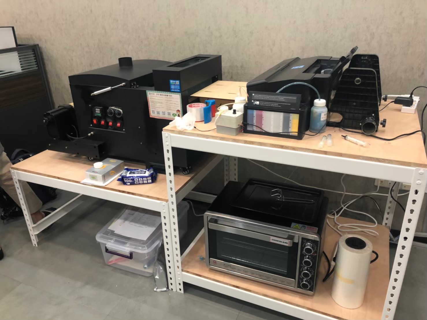 達特世 DTF整捲 drxbio installation machine 14