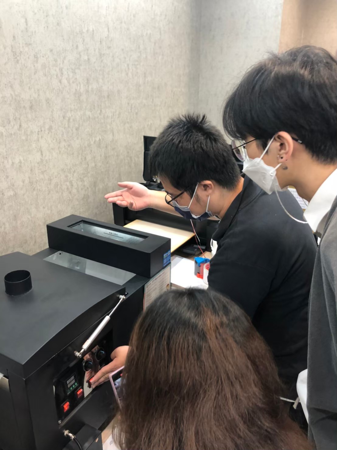 達特世 DTF整捲 drxbio installation machine 2