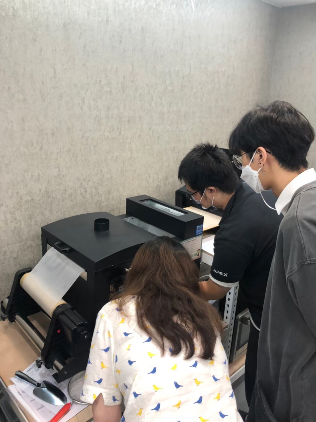 達特世 DTF整捲 drxbio installation machine 3