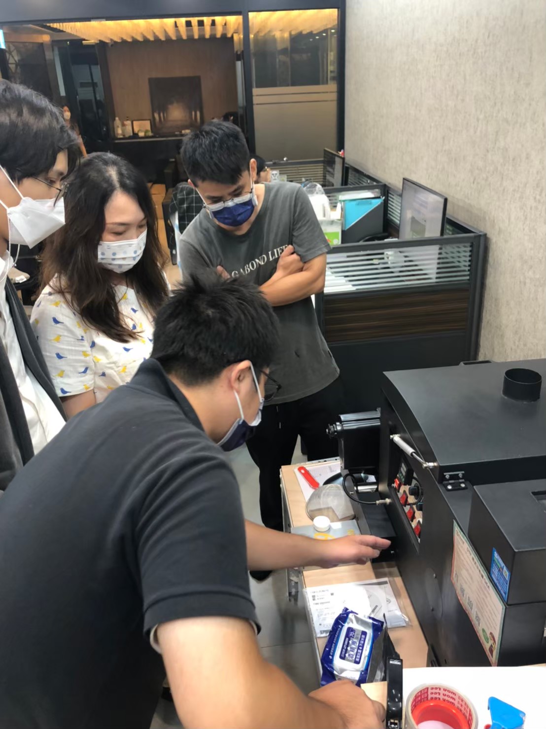 達特世 DTF整捲 drxbio installation machine 6