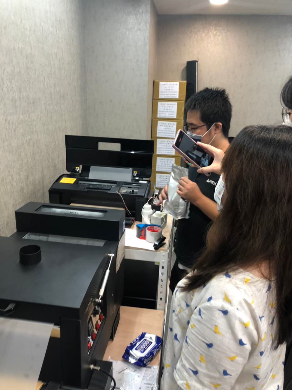 達特世 DTF整捲 drxbio installation machine 8
