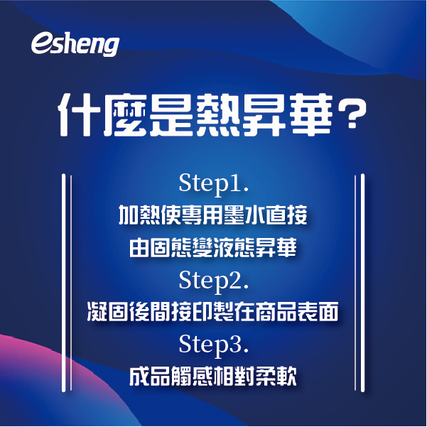 常常會搞混熱轉印與熱昇華嗎?一次告訴你如何快速區分! 0 02