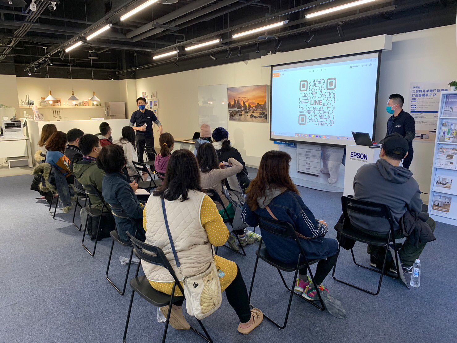 2022冬季 EPSON文創熱昇華轉印體驗活動 221217 epson experience activities 7
