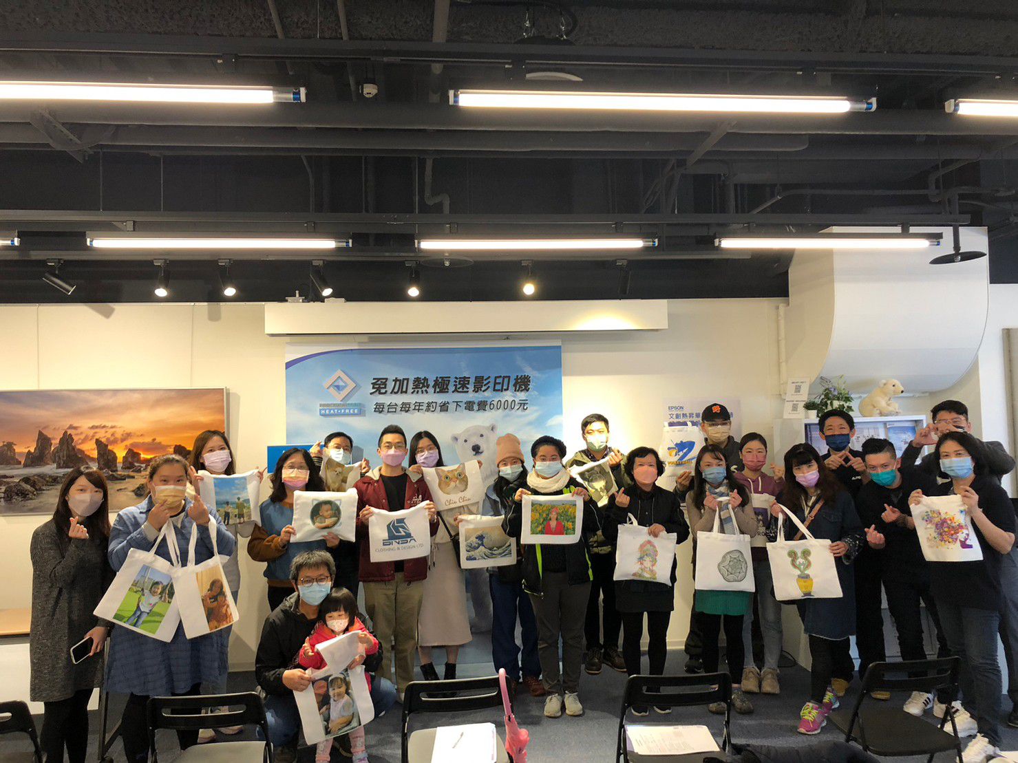 2022冬季 EPSON文創熱昇華轉印體驗活動 221217 epson experience activities 9