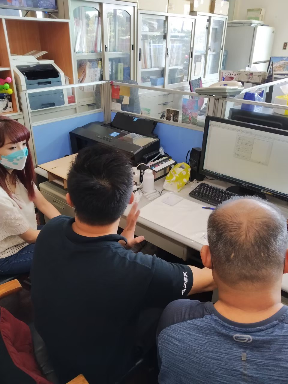 勤雄實業 交機教學 chin hsiung installation machine 18