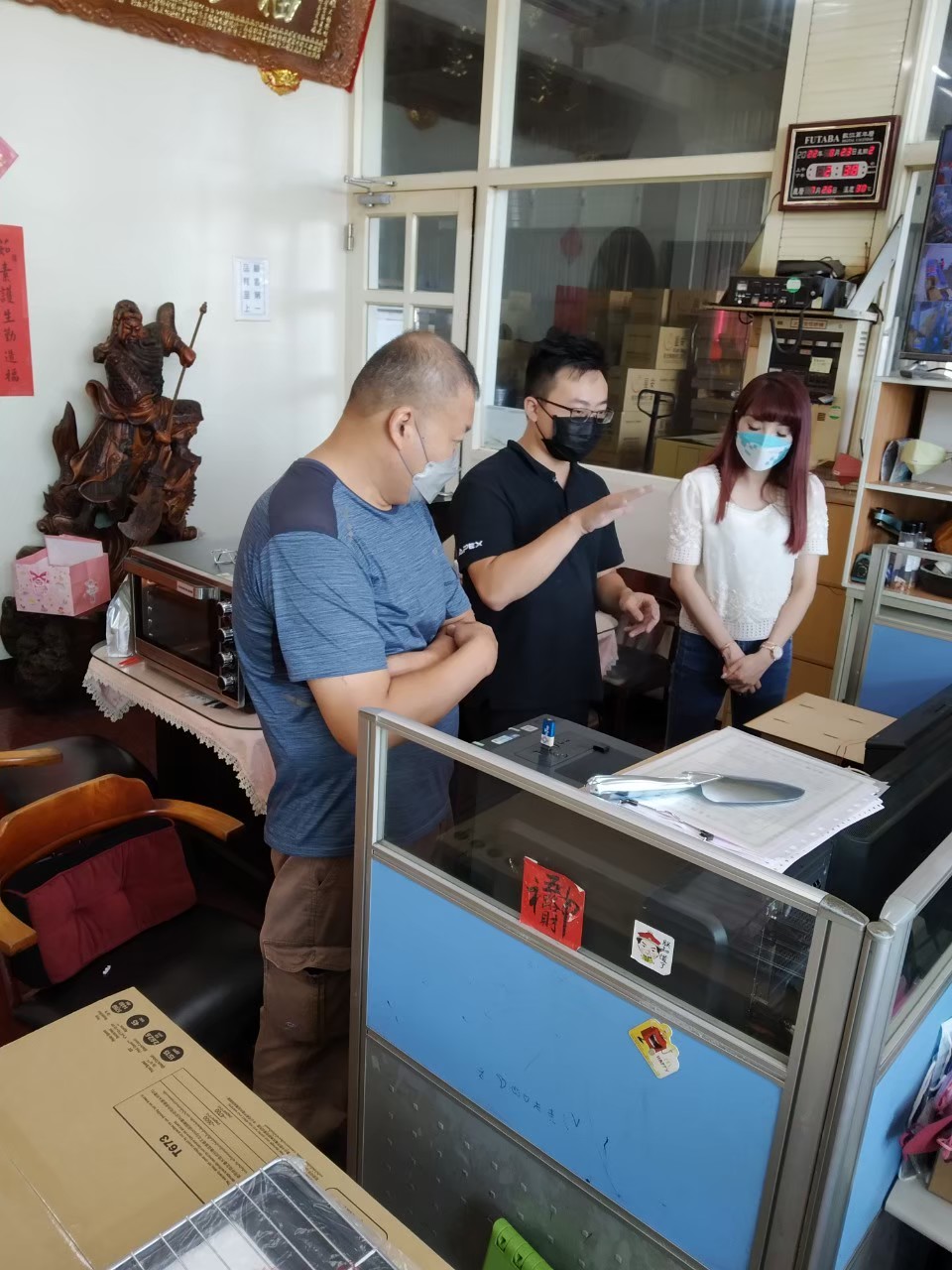 勤雄實業 交機教學 chin hsiung installation machine 26