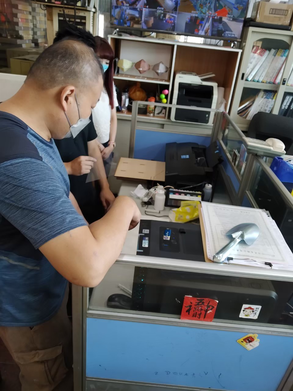 勤雄實業 交機教學 chin hsiung installation machine 27
