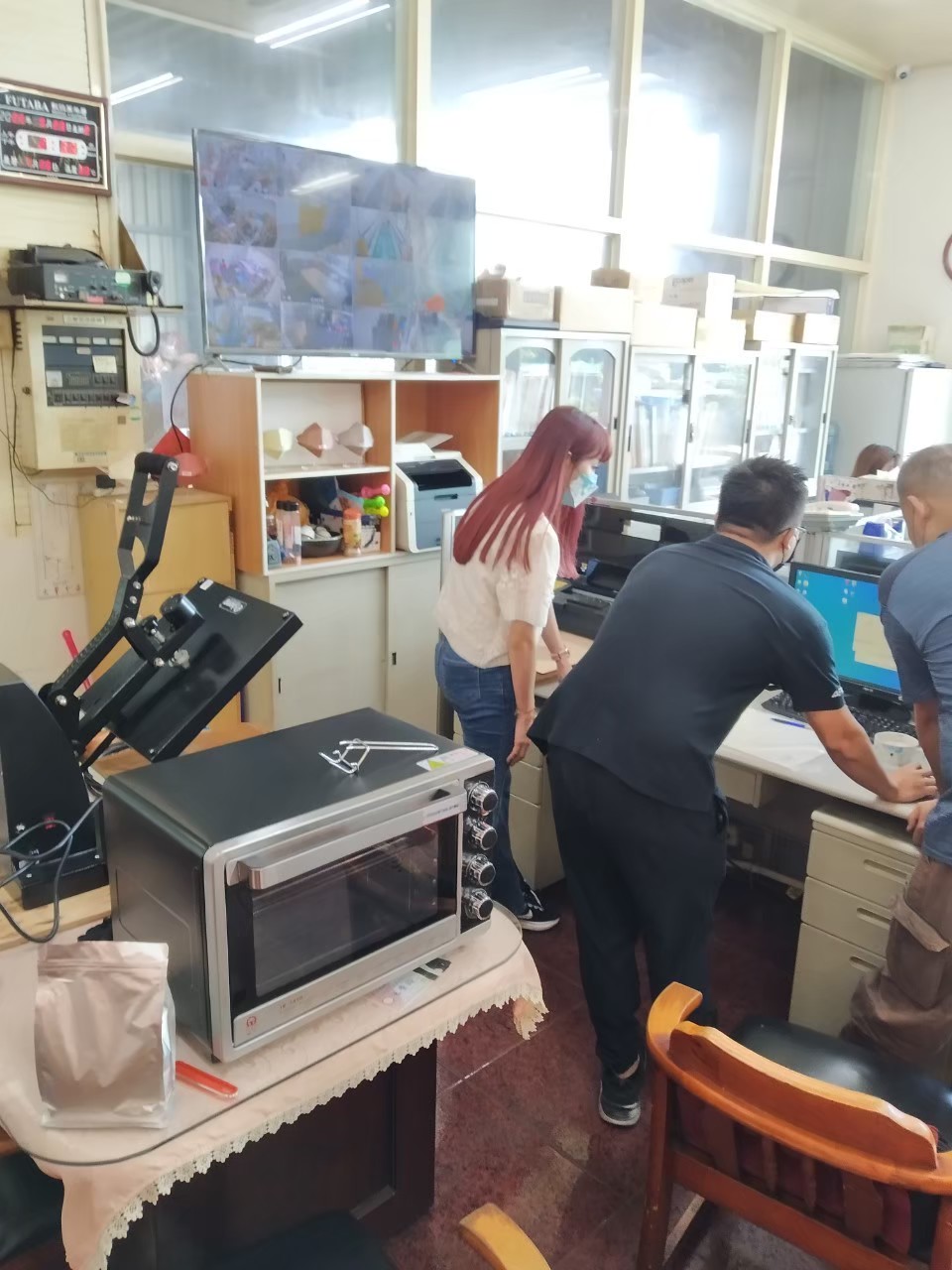 勤雄實業 交機教學 chin hsiung installation machine 30