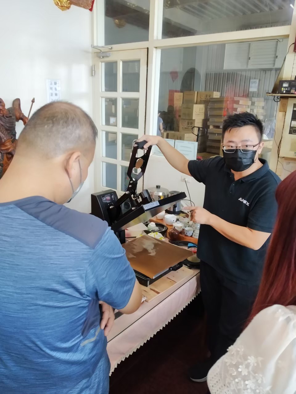 勤雄實業 交機教學 chin hsiung installation machine 8